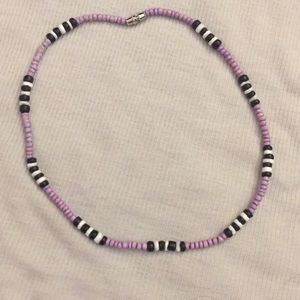 Beach choker necklace